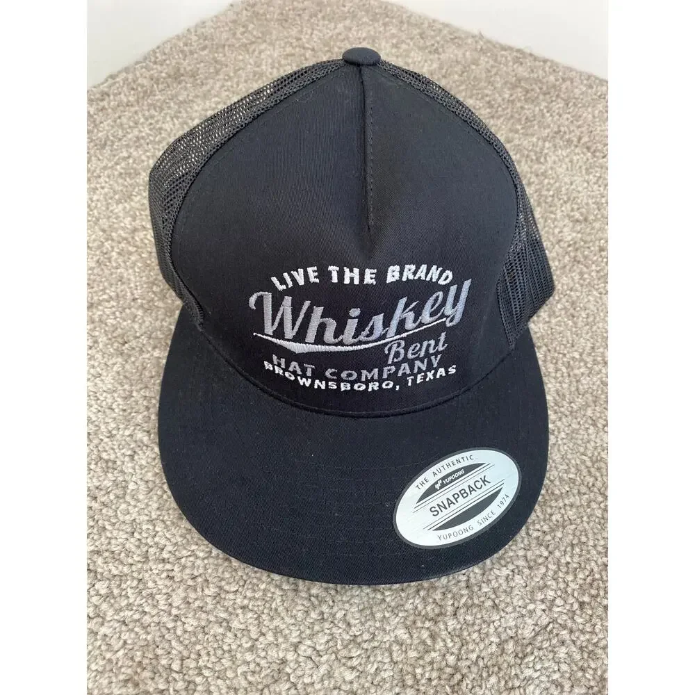 New Whiskey Bent Cali Trucker Hat Buckle Embroidered Snapback